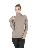 Premium Italian Cashmere Turtleneck Sweater - 38 EU