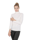 Premium Italian Cashmere Turtleneck Sweater - 40 EU