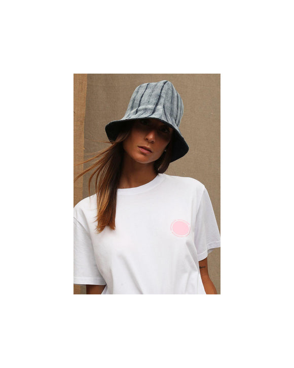 Luxury Designer White Cotton T-Shirt with Logo M Women