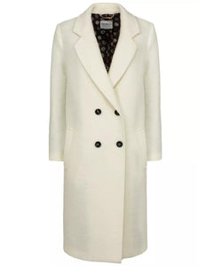 Wool Coat with Side Pockets and Internal Lining 2XL Women