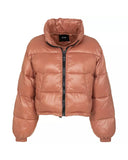 Polyamide Short Down Jacket with Zip Closure and Side Pockets 42 IT Women