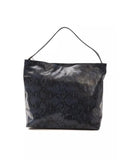 Python Print Leather Shoulder Bag One Size Women