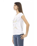 Printed Short Sleeve T-shirt L Women