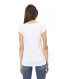 Printed Short Sleeve T-shirt L Women