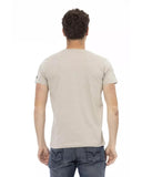 Printed Round Neck T-Shirt L Men