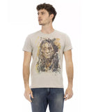 Printed Round Neck T-Shirt M Men