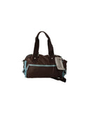 WAYFARER Women Bag - Duffel Style Brown Fabric Logo Details One Size Women