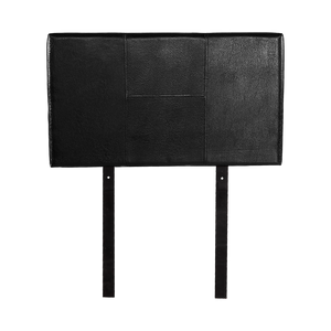 PU Leather Single Bed Headboard Bedhead - Black