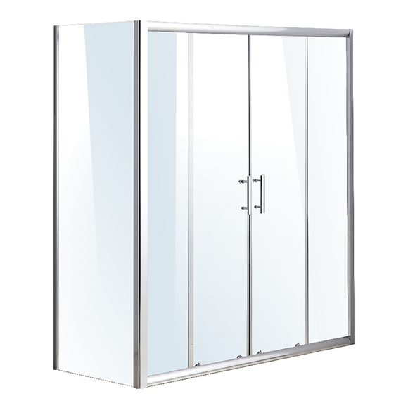 1700 X 700 Sliding Door Safety Glass Shower Screen By Della Francesca