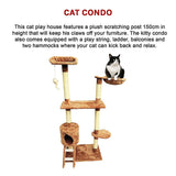 122 cm Cat tree Scratching Post