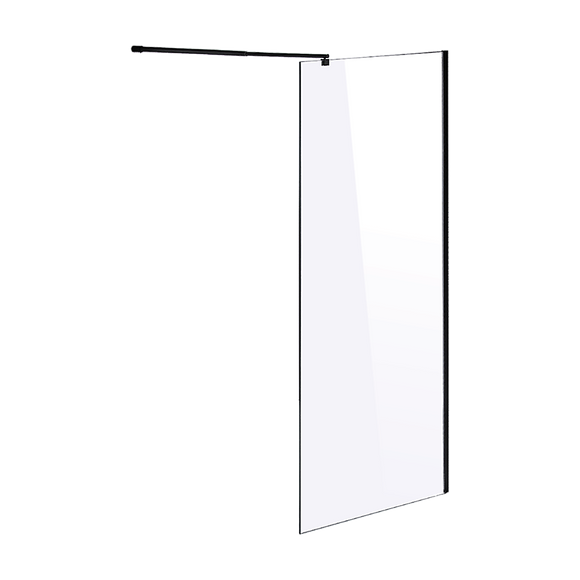 1000 x 2000mm Frameless 10mm Safety Glass Shower Screen