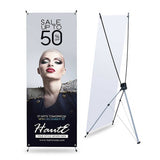 X Banner Stand 180 x 90cm Portable Display