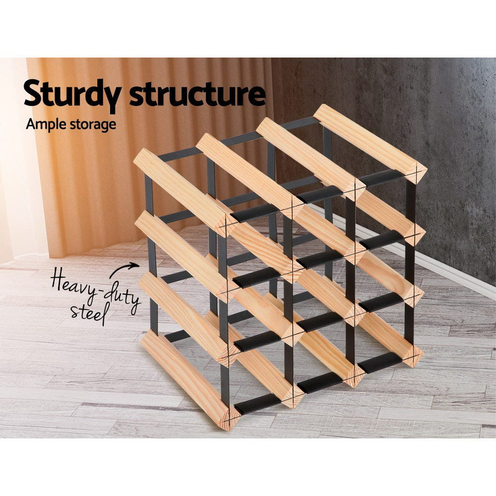 Wine Racks: Artiss Wine Rack 12 Bottle