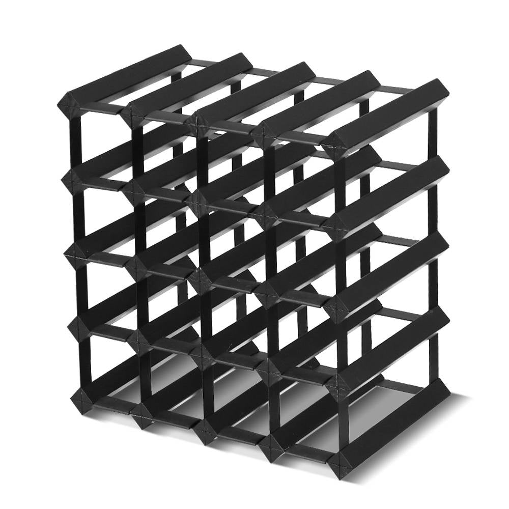 Wine Racks: Artiss Wine Rack 20 Bottle Black
