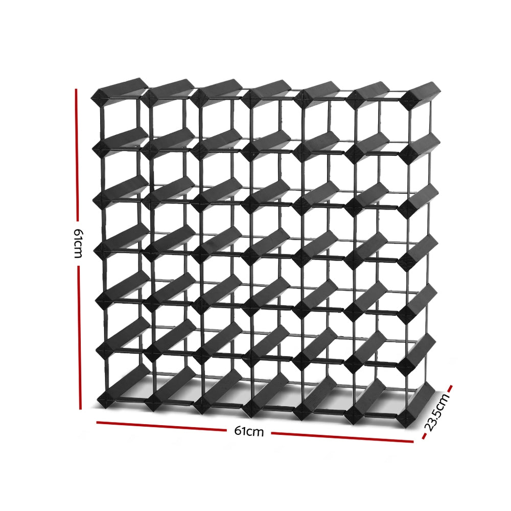 Wine Racks: Artiss Wine Rack 42 Bottle Black