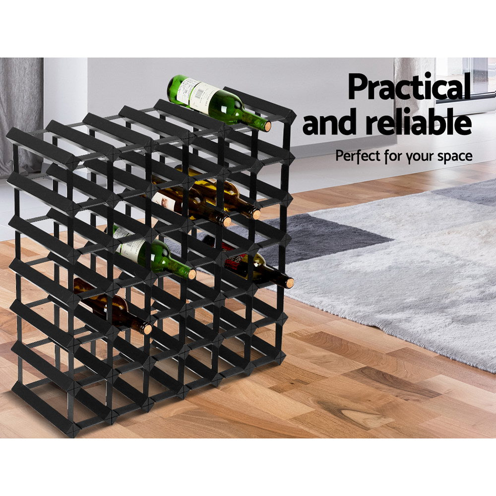 Wine Racks: Artiss Wine Rack 42 Bottle Black