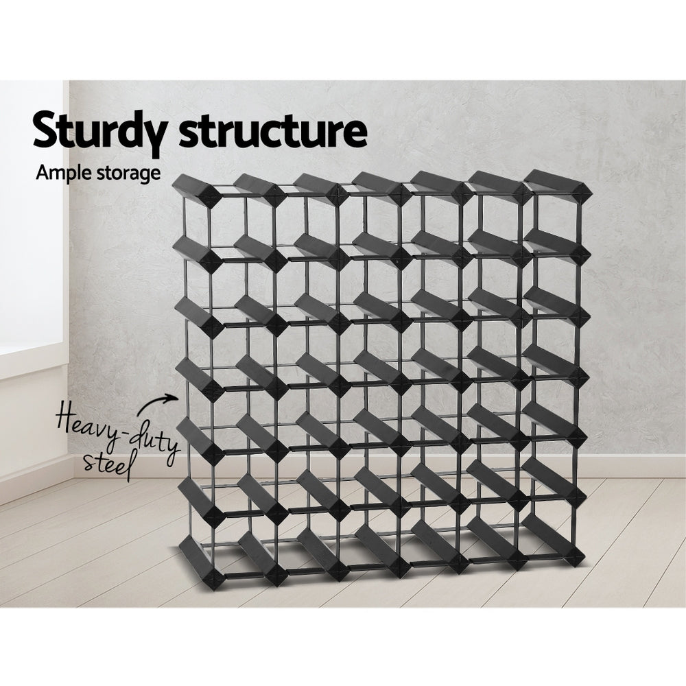 Wine Racks: Artiss Wine Rack 42 Bottle Black