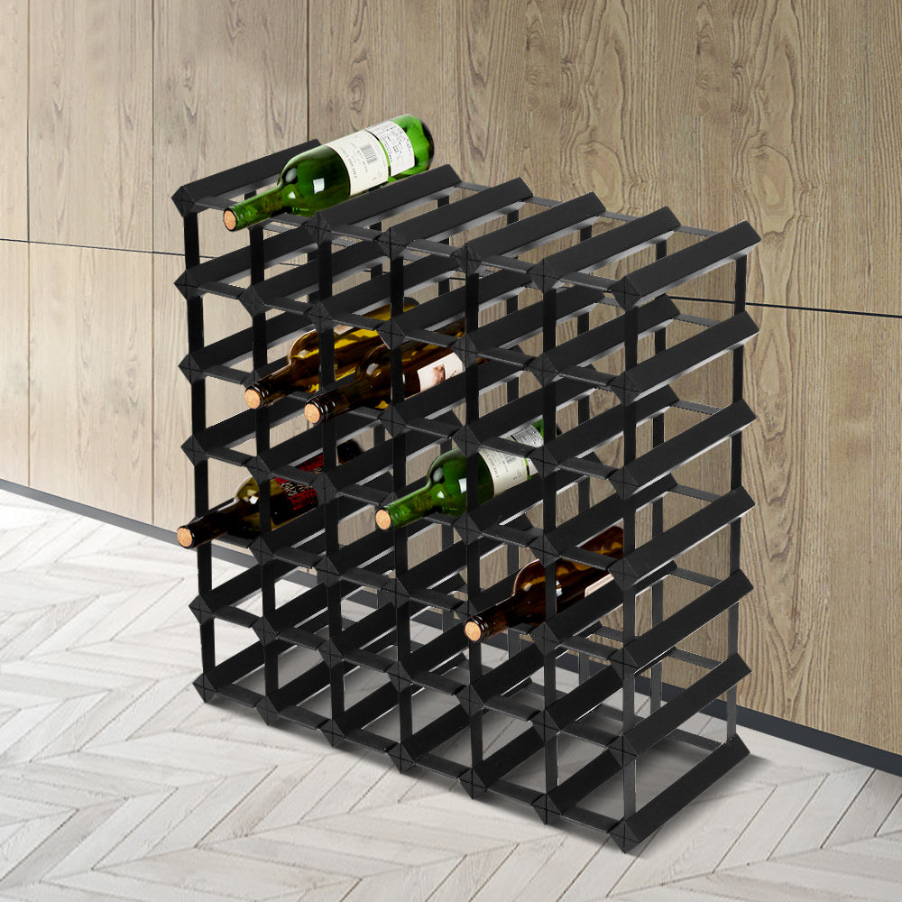 Wine Racks: Artiss Wine Rack 42 Bottle Black