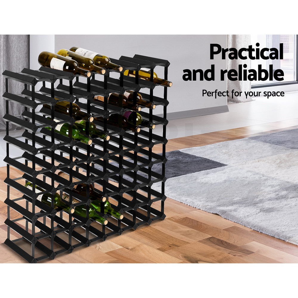 Wine Racks: Artiss Wine Rack 72 Bottle Black