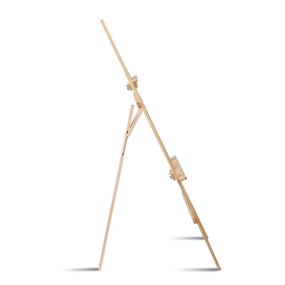 Other Wedding Decorations: Artiss Painting Easel Pine Wood 147cm
