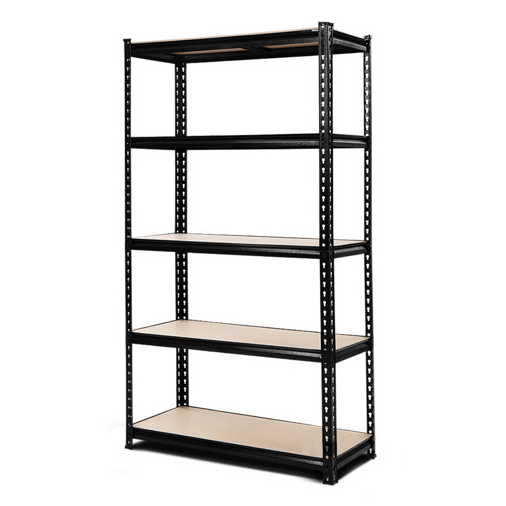 Wall Storage Racks: Giantz 1.8M Garage Shelving Warehouse Rack Pallet Racking Storage Shelve Black